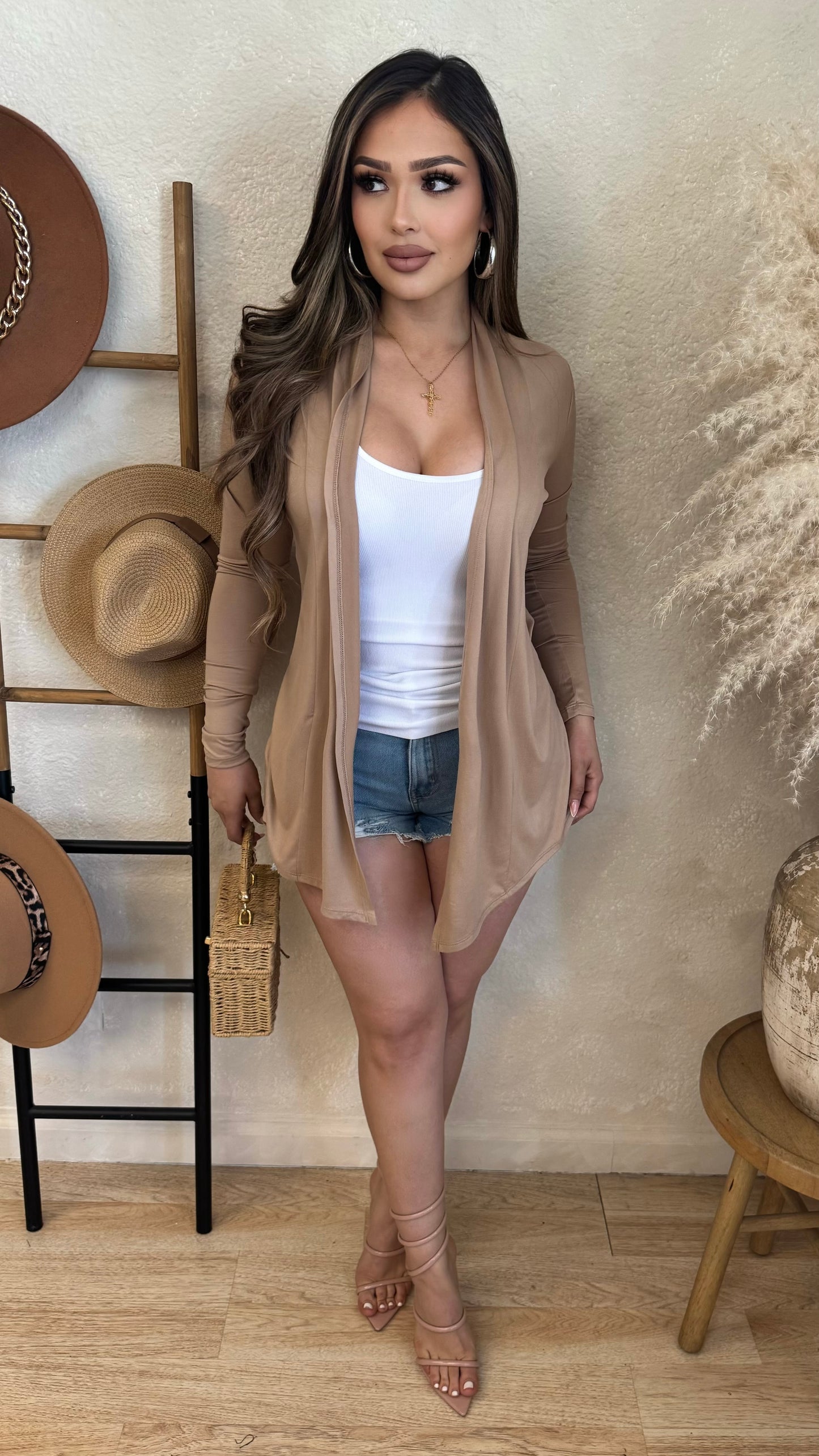 Multiple Use Cardigan (Taupe)