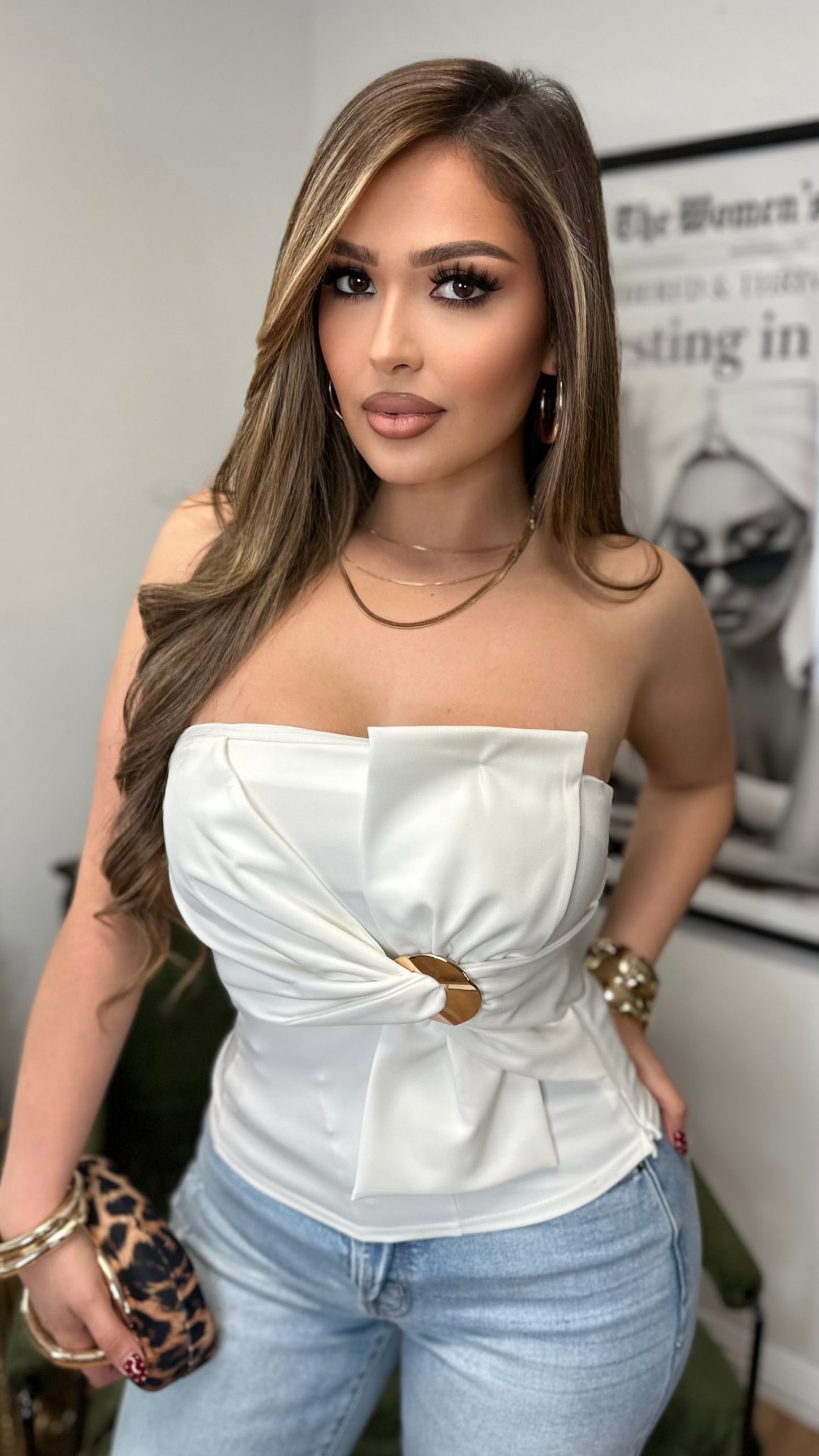 The Signature Strapless Top