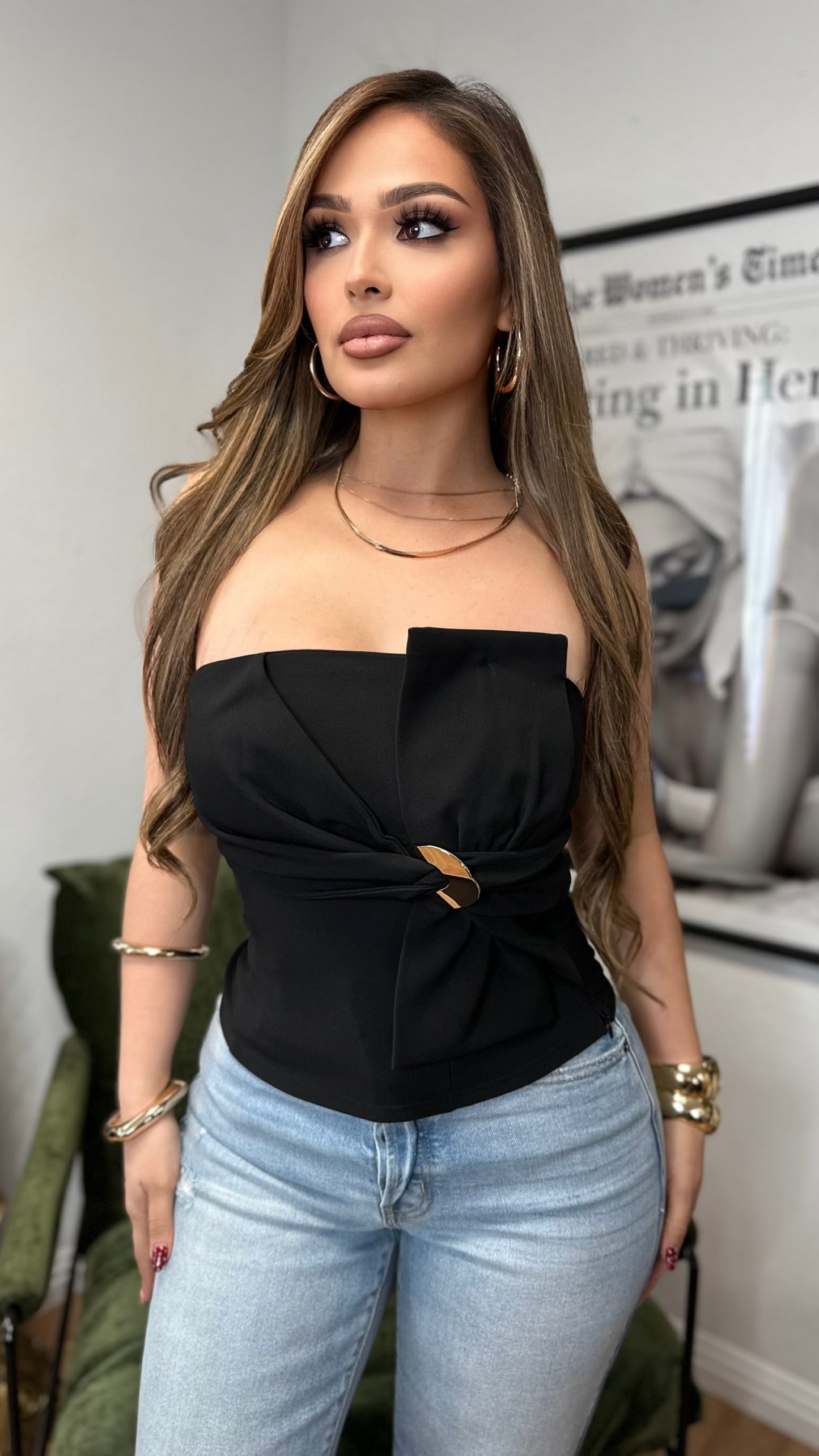 The Signature Strapless Top