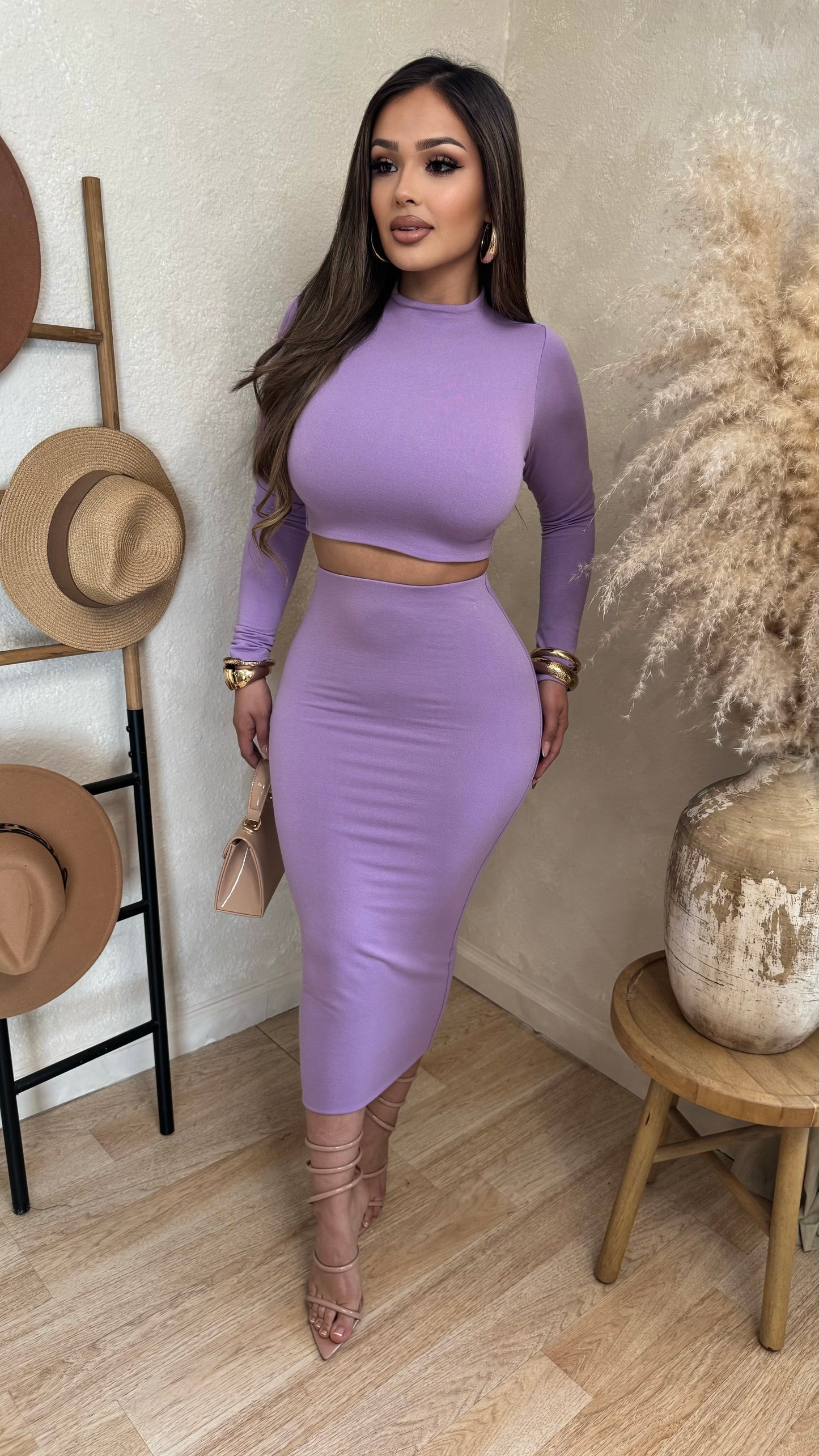 Instantly Intrigued 2PC Set (Lilac)