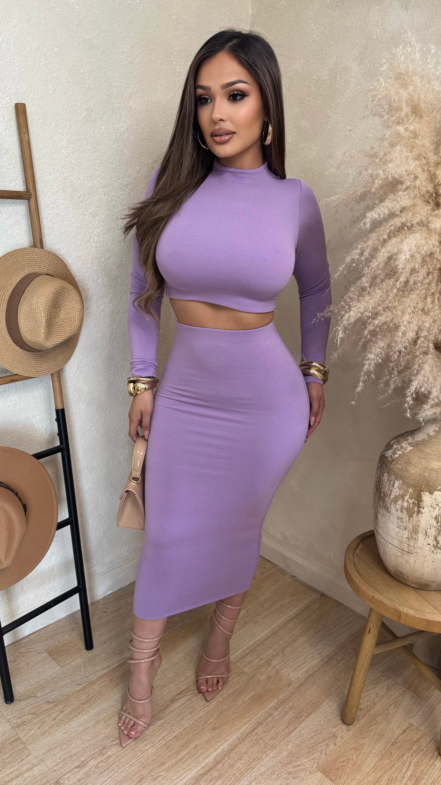 Instantly Intrigued 2PC Set (Lilac)