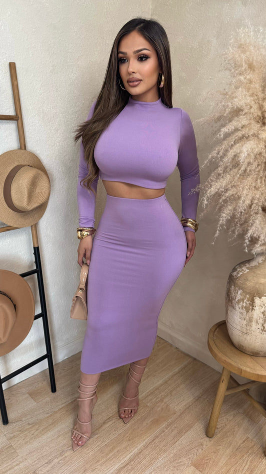 Instantly Intrigued 2PC Set (Lilac)