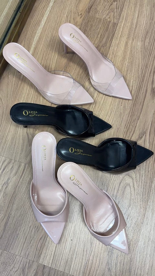 Gia Designer Inspired Heel (Patent Nude)