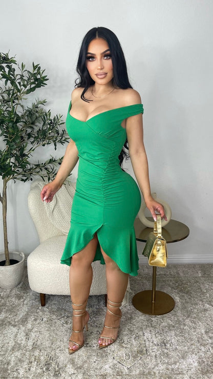 Kalena Dress (Green)