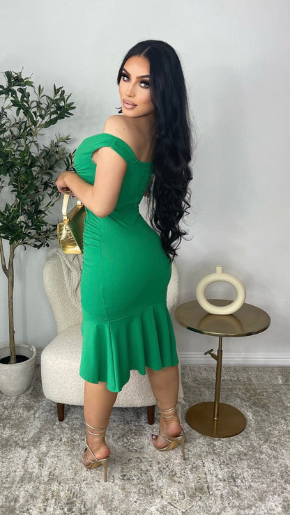 Kalena Dress (Green)