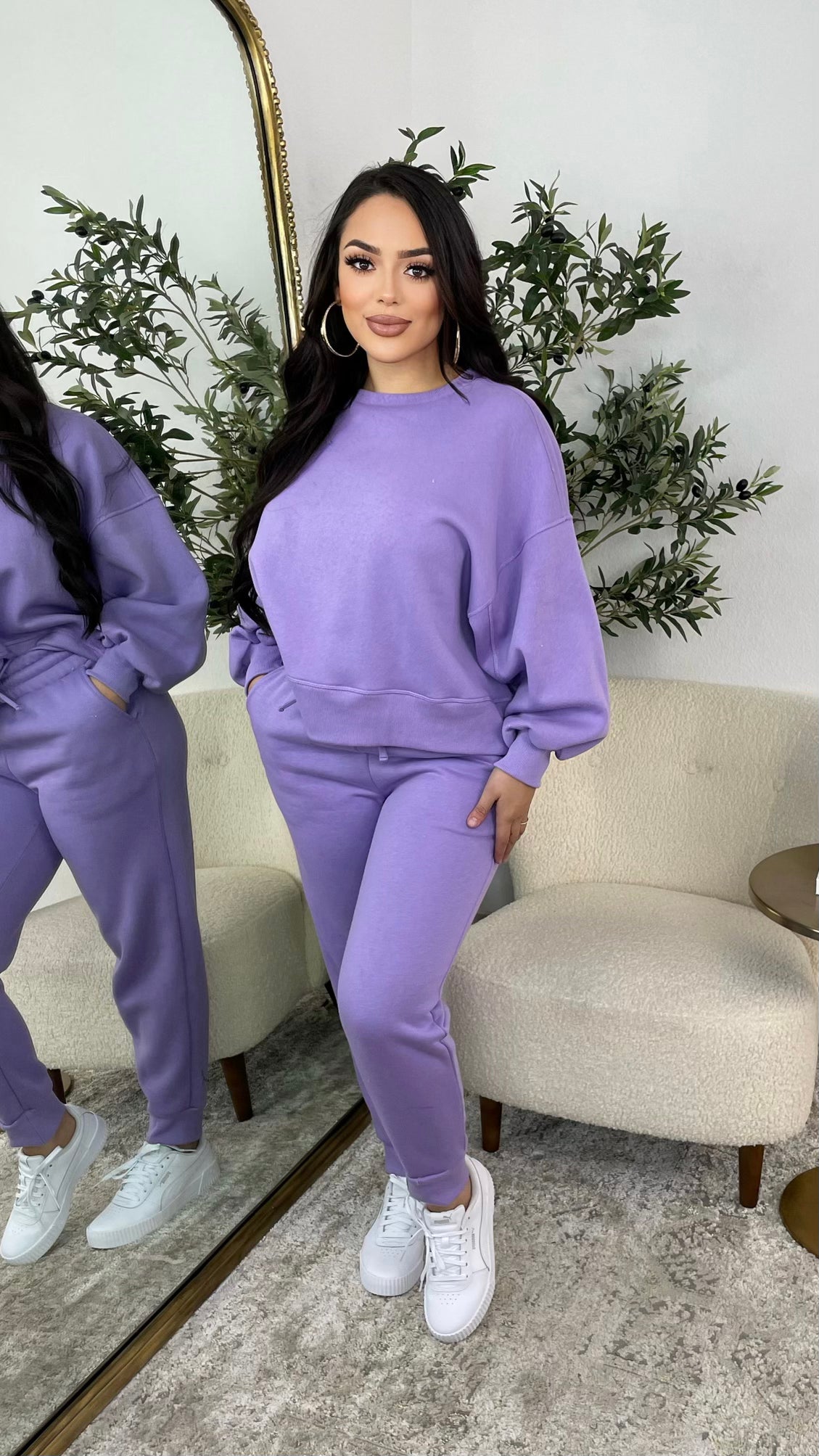 Work Things Out 2PC Set (Lilac)