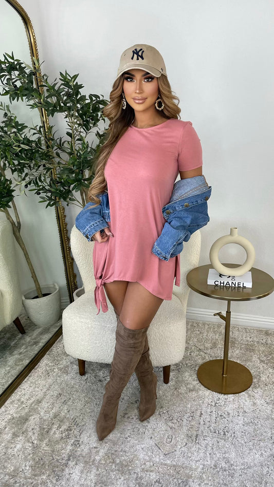 All You Can See Dress (Pink)